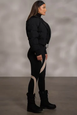 Black Valen High Waisted Leggings*JLUXLABEL Sale