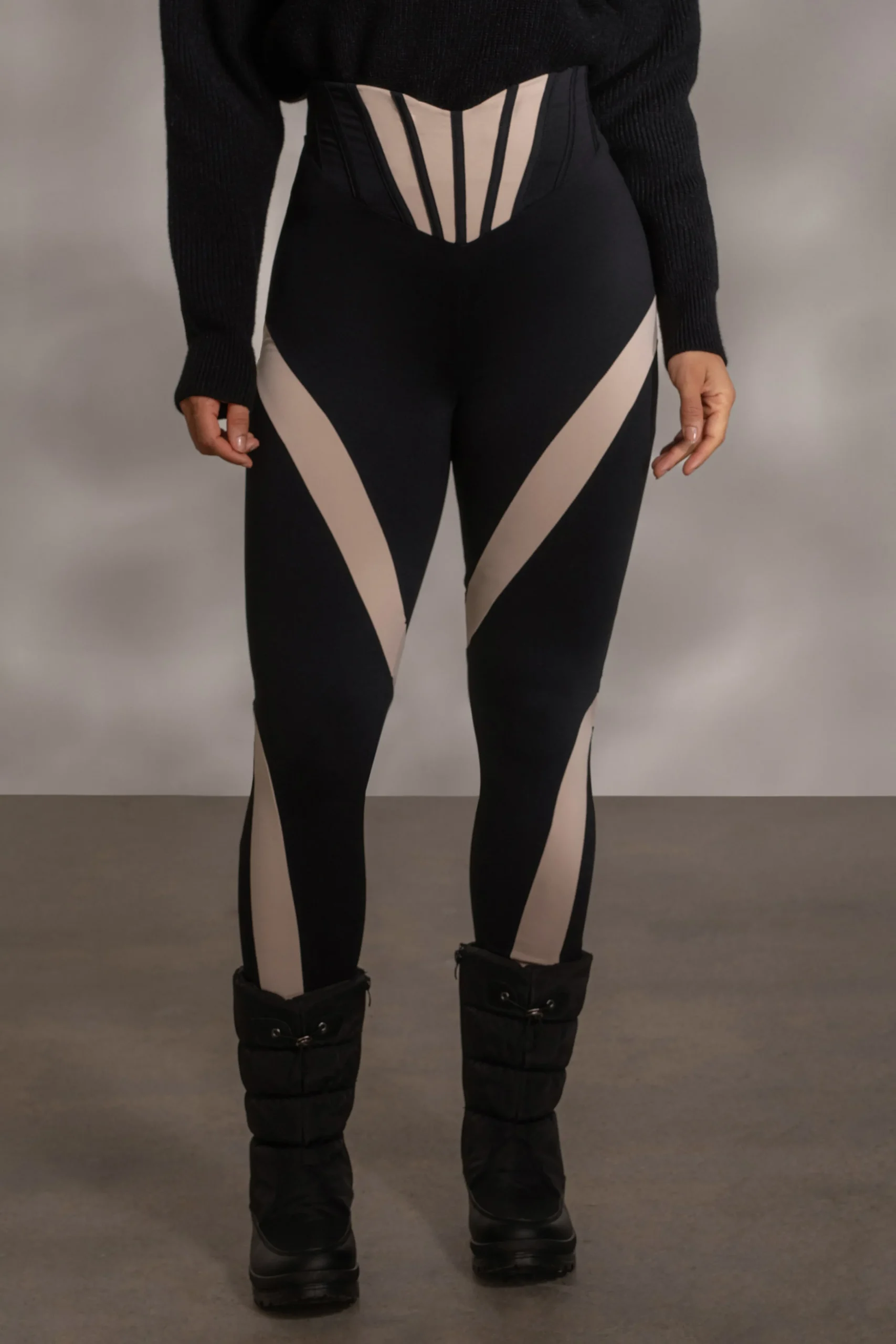 Black Valen High Waisted Leggings*JLUXLABEL Sale