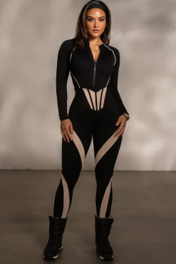 Black Valen High Waisted Leggings*JLUXLABEL Sale