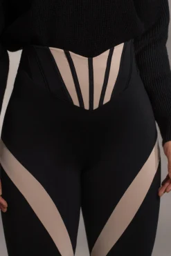Black Valen High Waisted Leggings*JLUXLABEL Sale