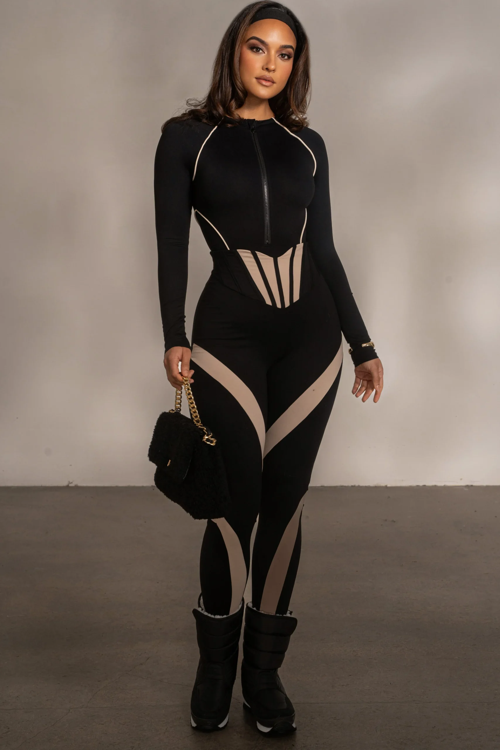 Black Valen High Waisted Leggings*JLUXLABEL Sale