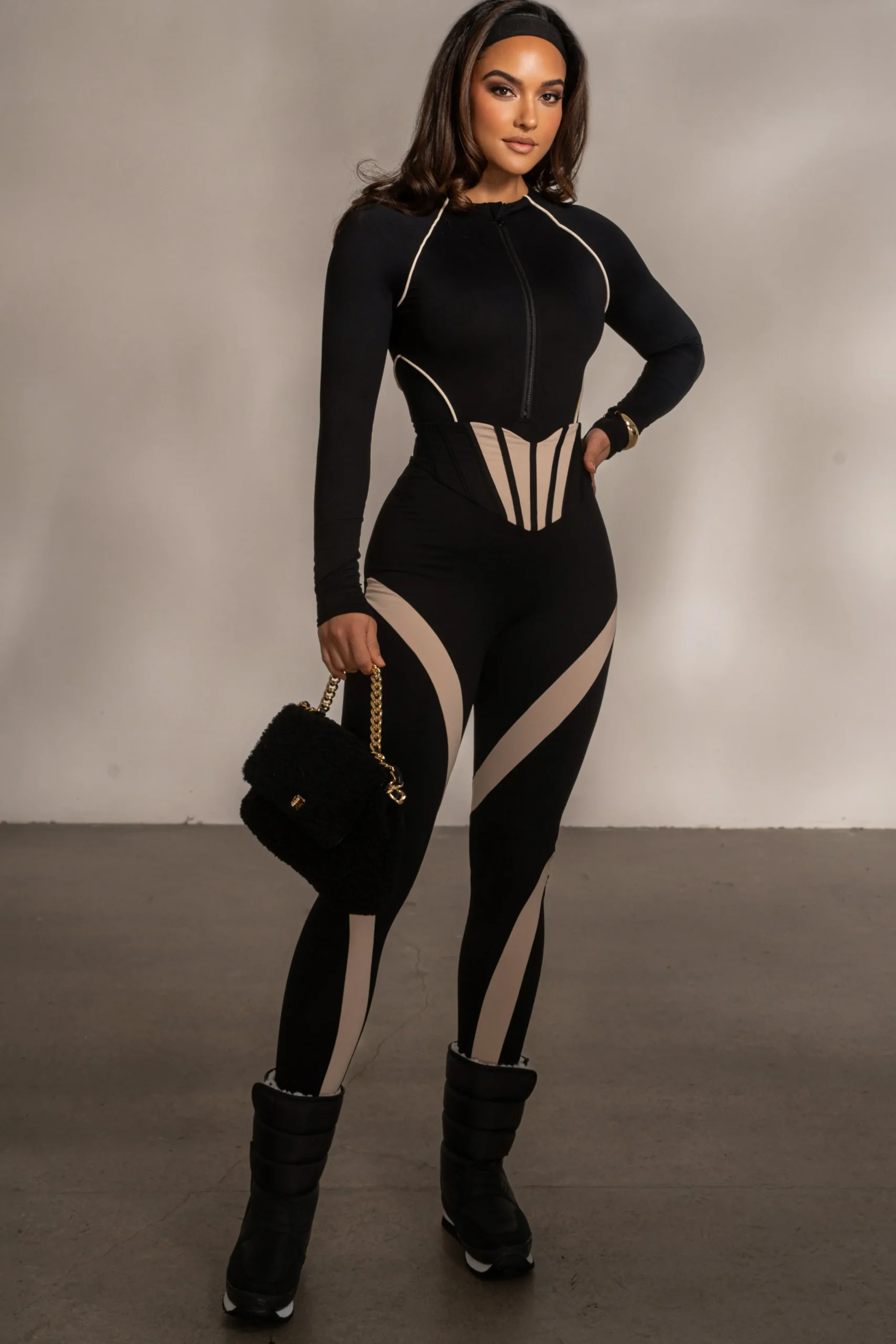 Black Valen High Waisted Leggings*JLUXLABEL Sale