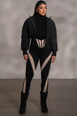 Black Valen High Waisted Leggings*JLUXLABEL Sale