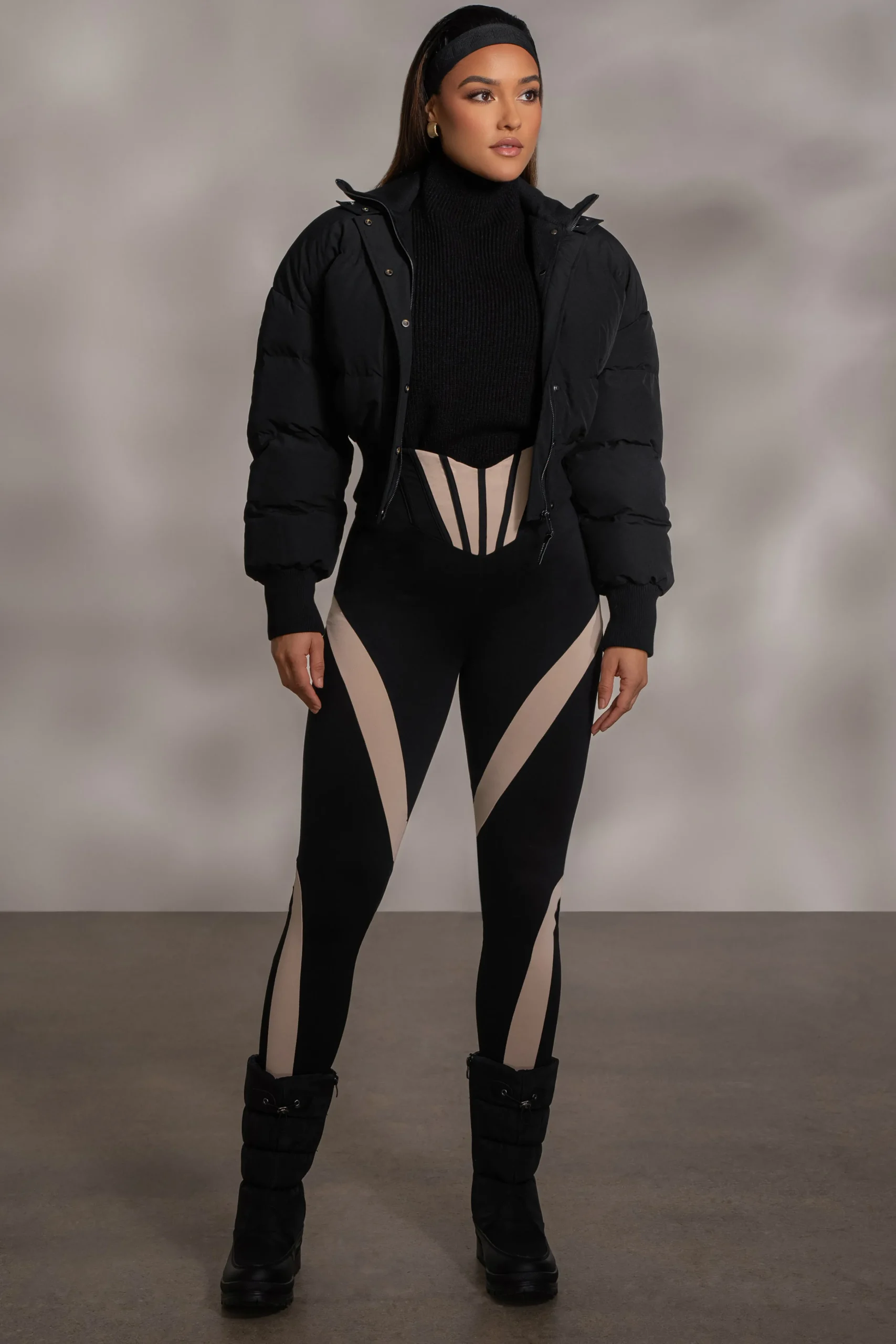 Black Valen High Waisted Leggings*JLUXLABEL Sale