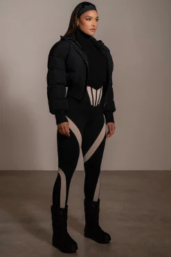 Black Valen High Waisted Leggings*JLUXLABEL Sale