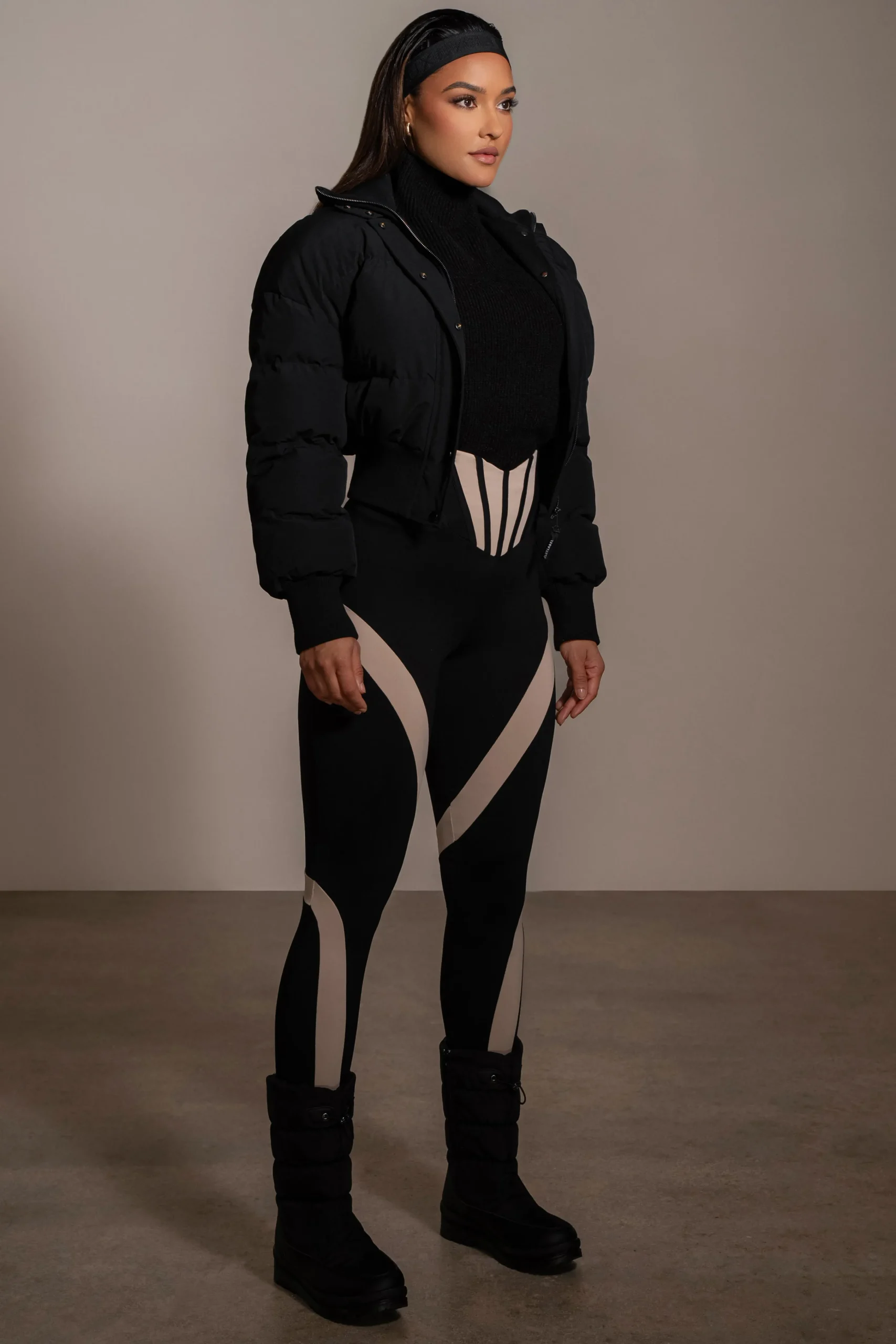 Black Valen High Waisted Leggings*JLUXLABEL Sale