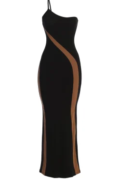 Black Wanderlust One Shoulder Dress*JLUXLABEL Sale