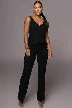 Black West Bound Sweater Set*JLUXLABEL Online