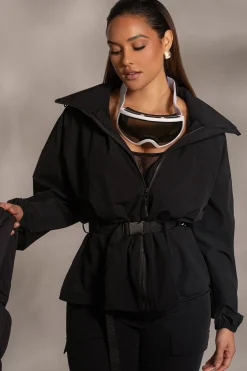 Black Willow Belted Jacket*JLUXLABEL Best