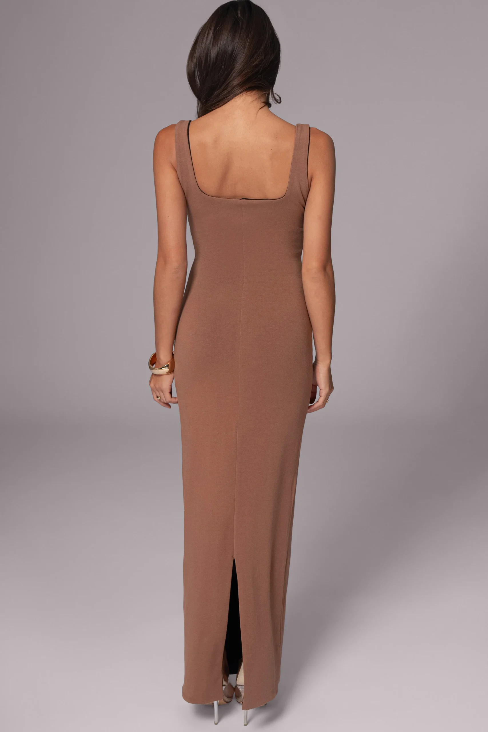 Black/Pecan Keidi Reversible Maxi Dress*JLUXLABEL Hot