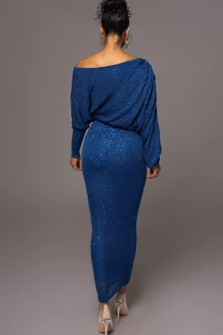 Blue Night Sky Sequin Skirt Set*JLUXLABEL Fashion