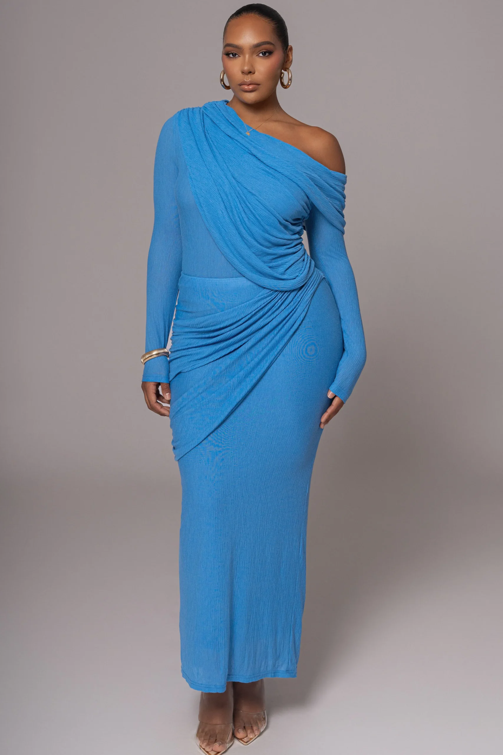 Blue Paradise Hills Maxi Skirt*JLUXLABEL Outlet