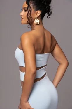 Blue Unpredictable Midi Dress*JLUXLABEL Best