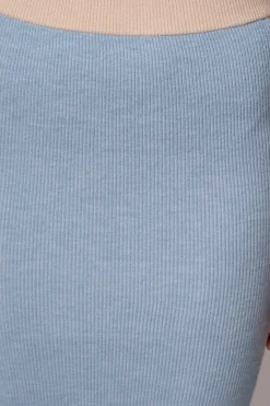 Blue/Beige Heartbreaker Two-Piece Skirt Set*JLUXLABEL Online