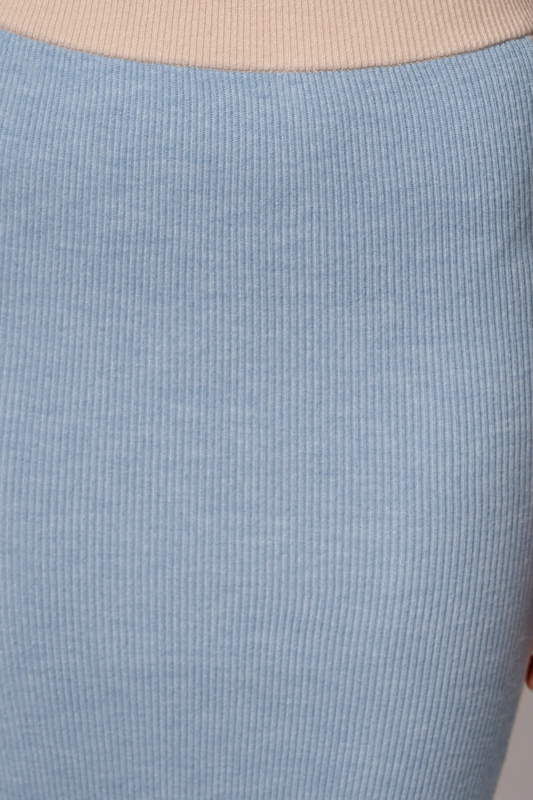 Blue/Beige Heartbreaker Two-Piece Skirt Set*JLUXLABEL Online