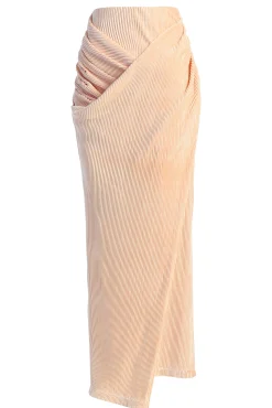 Blush True Bliss Maxi Skirt*JLUXLABEL Sale