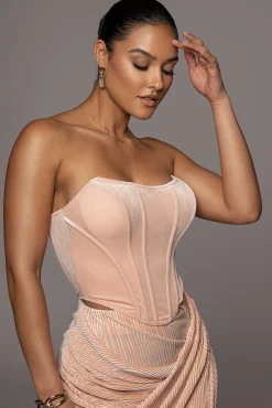 Blush True Bliss Maxi Skirt*JLUXLABEL Sale