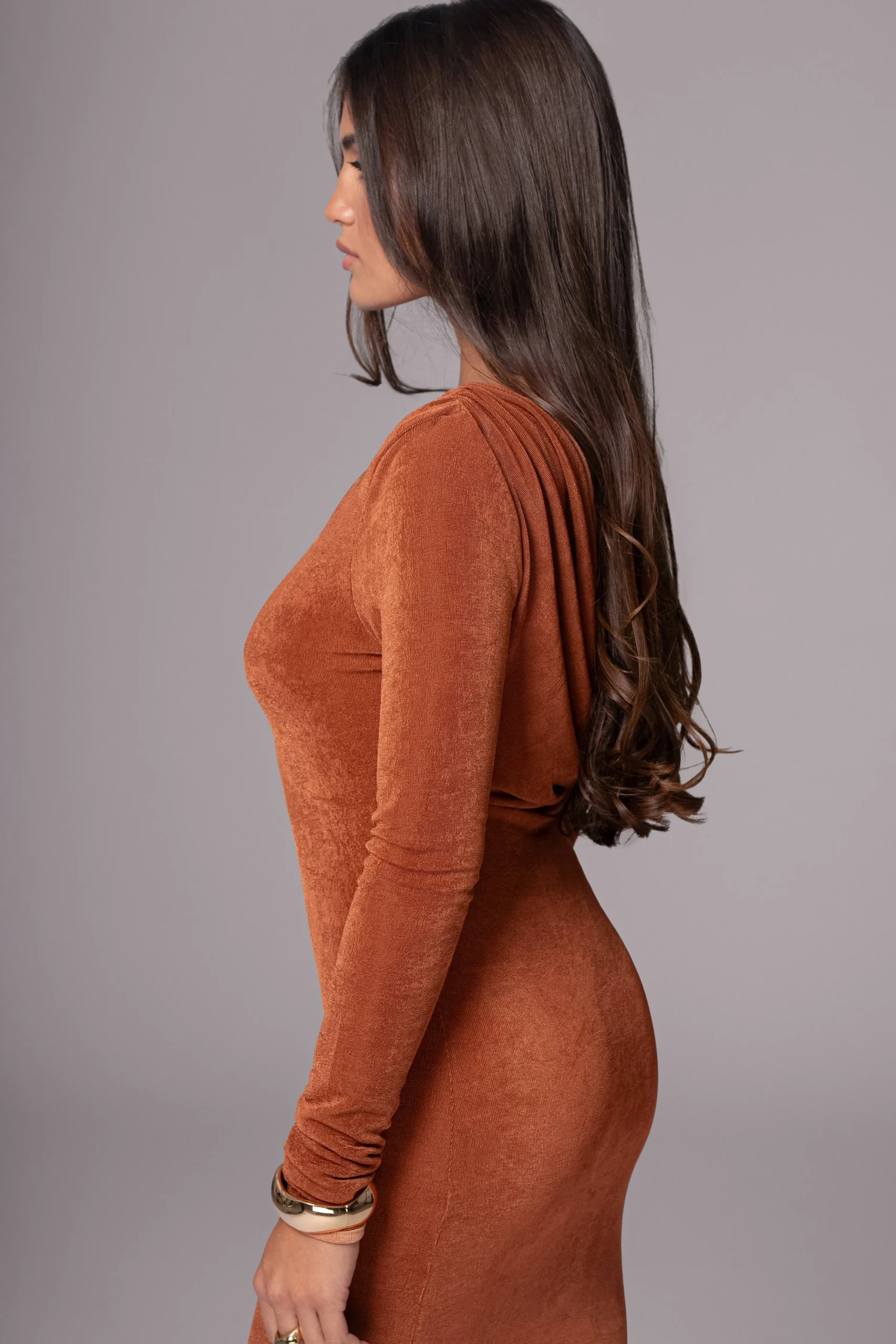 Bronze/Sienna Ashton Reversible Maxi Dress*JLUXLABEL Hot