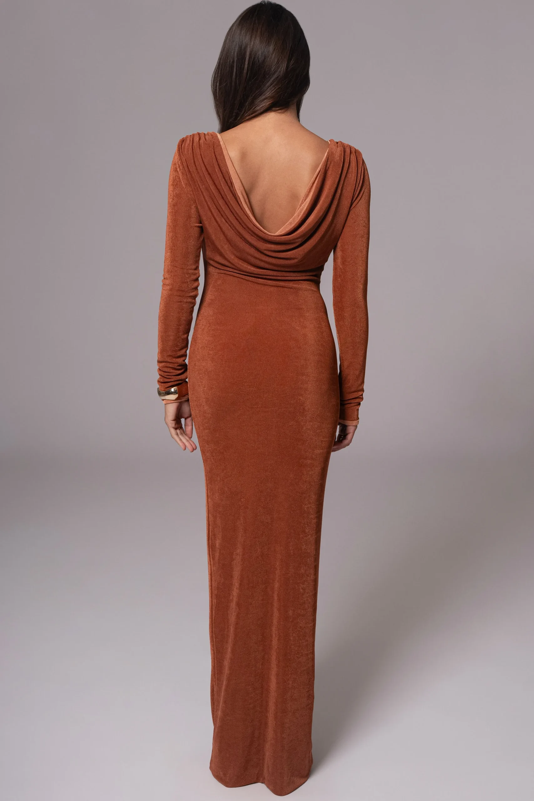 Bronze/Sienna Ashton Reversible Maxi Dress*JLUXLABEL Hot