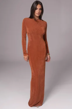 Bronze/Sienna Ashton Reversible Maxi Dress*JLUXLABEL Hot
