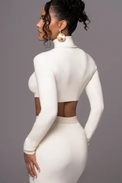 Buttercream Anise Ribbed Skirt Set*JLUXLABEL Hot