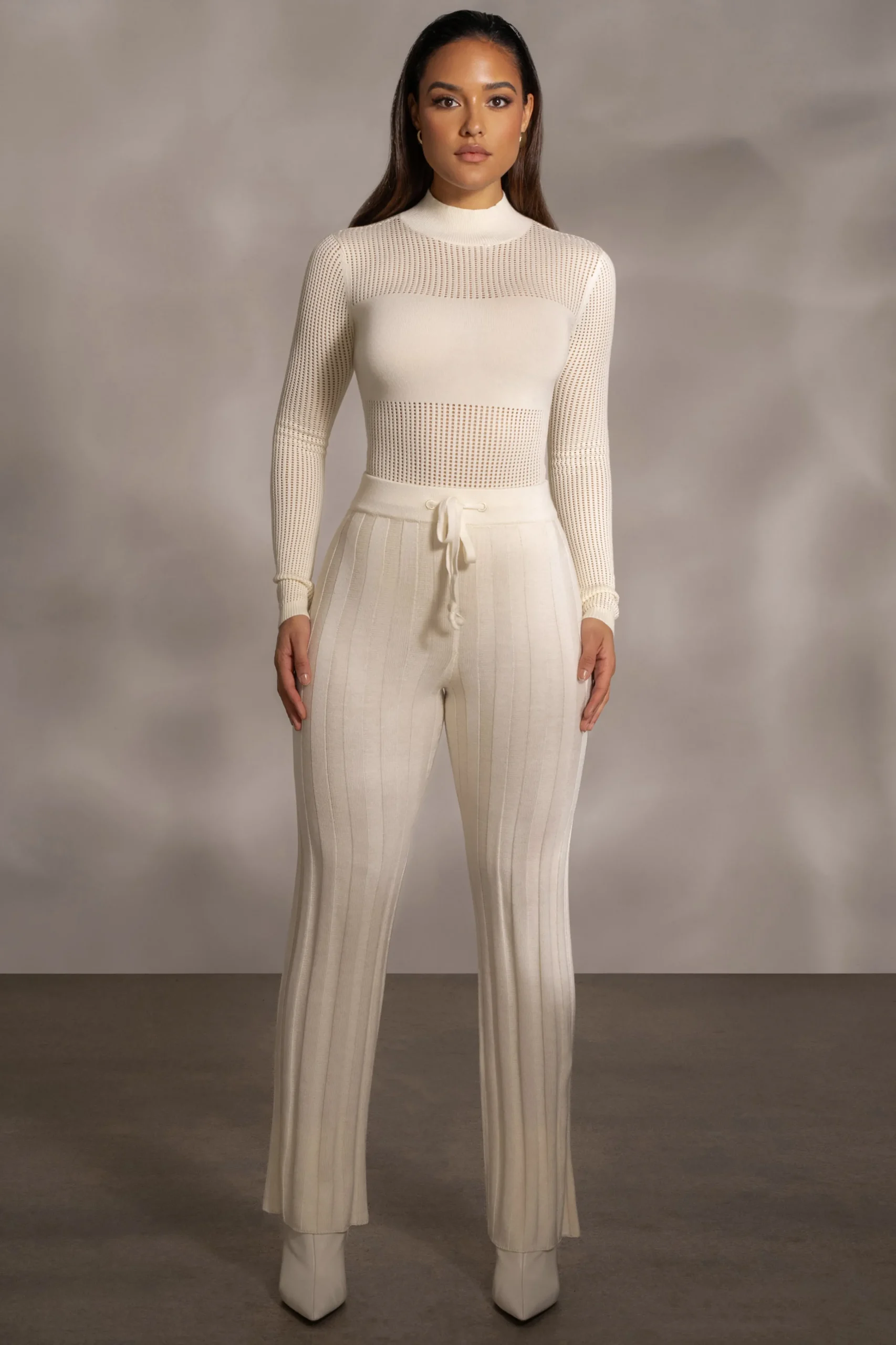 Buttercream Darcey Ribbed Pants*JLUXLABEL Hot