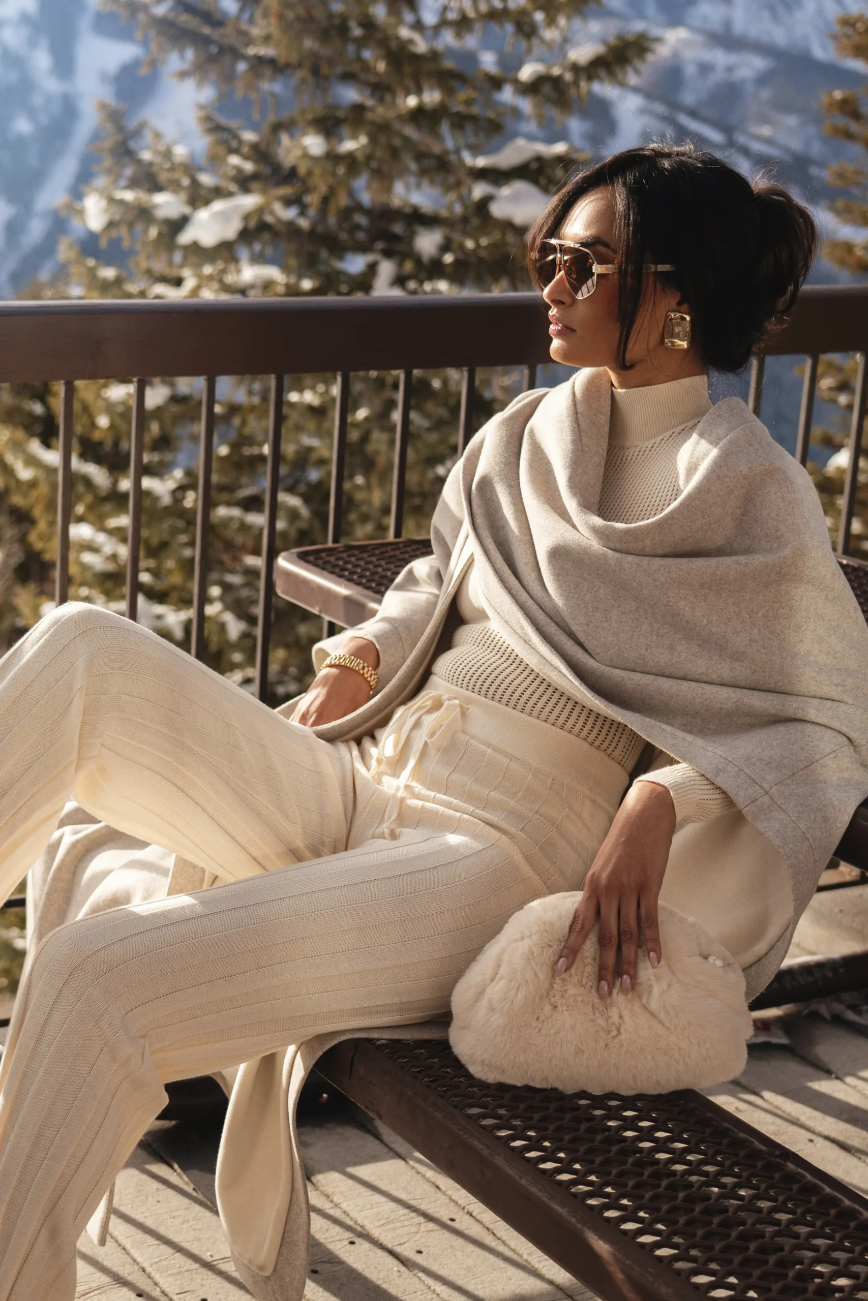 Buttercream Darcey Ribbed Pants*JLUXLABEL Hot