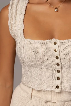 Buttercream Drift Knit Top*JLUXLABEL Sale