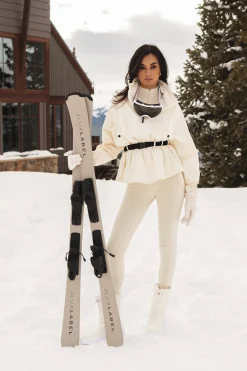 Buttercream Kris Front Zipper Jumpsuit*JLUXLABEL New