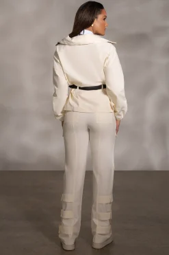 Buttercream Nyah Nylon Utility Pants*JLUXLABEL Fashion