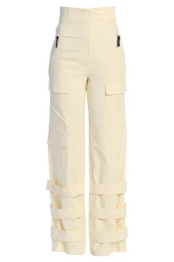 Buttercream Nyah Nylon Utility Pants*JLUXLABEL Fashion
