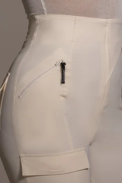 Buttercream Nyah Nylon Utility Pants*JLUXLABEL Fashion