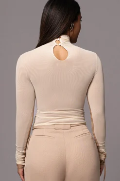 Buttercream Santiana Turtleneck Top*JLUXLABEL Best