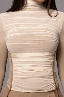 Buttercream Santiana Turtleneck Top*JLUXLABEL Best