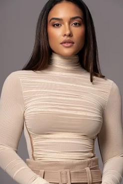 Buttercream Santiana Turtleneck Top*JLUXLABEL Best