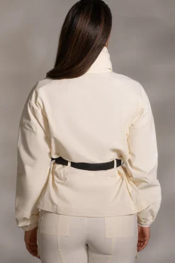 Buttercream Willow Belted Jacket*JLUXLABEL Outlet