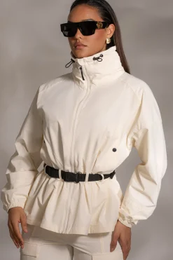 Buttercream Willow Belted Jacket*JLUXLABEL Outlet