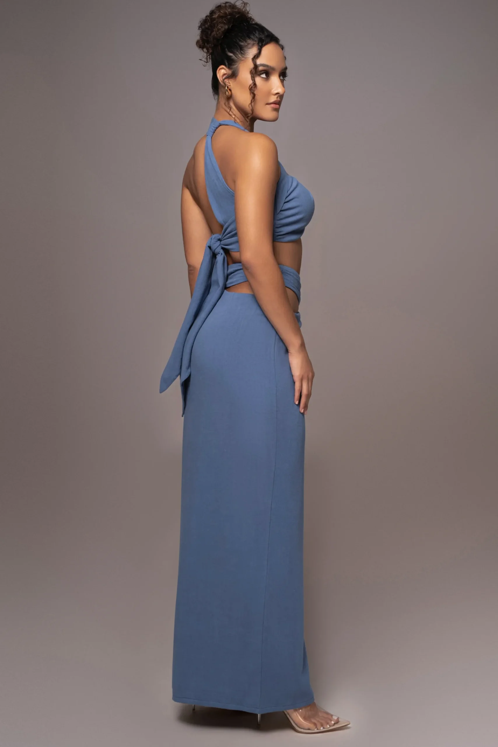 Chambray New Age Two Piece Skirt Set*JLUXLABEL Sale