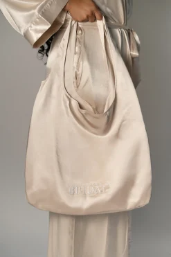 Champagne Love Story Bridal Handbag*JLUXLABEL Clearance