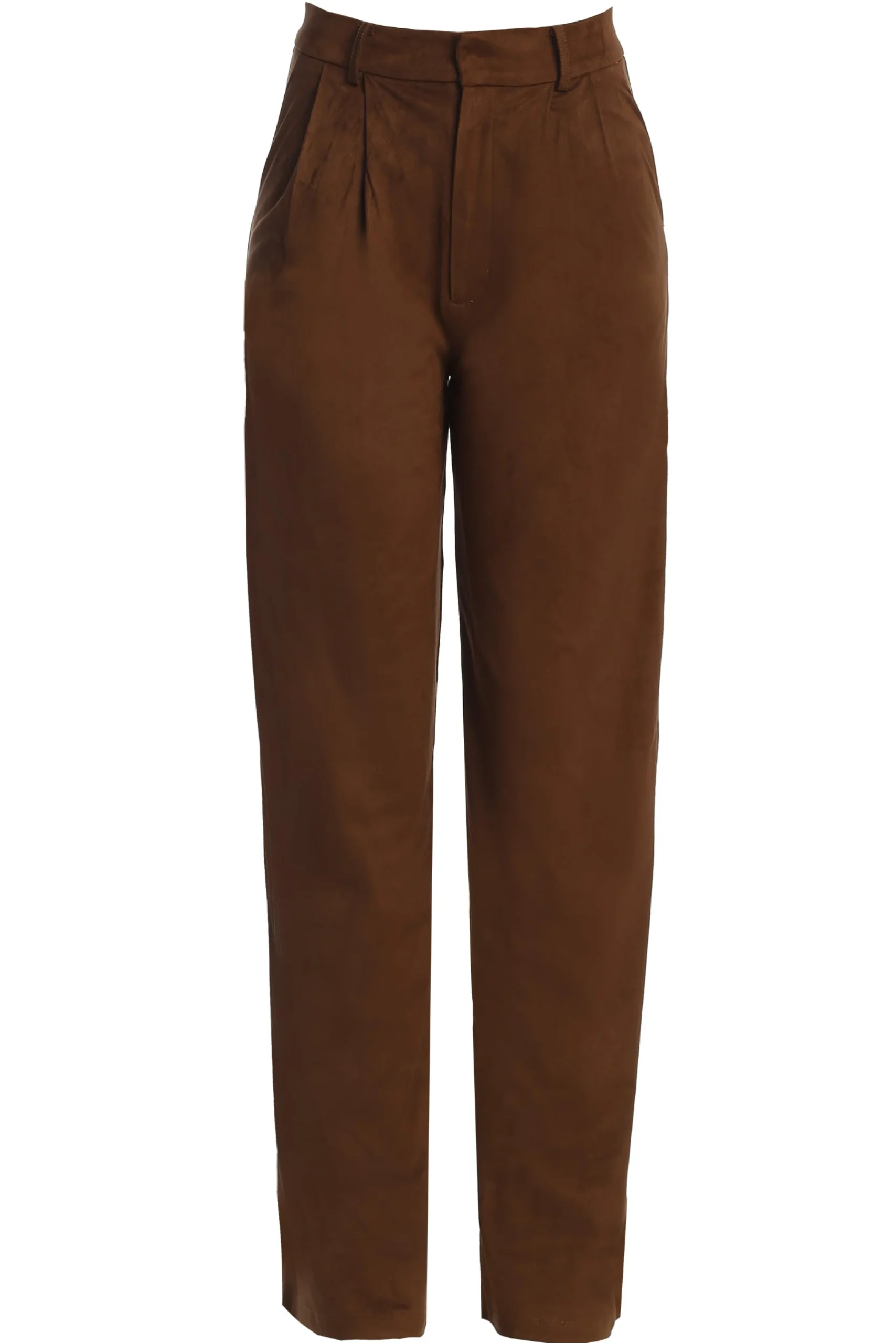 Chocolate Classic High Rise Trousers*JLUXLABEL Outlet