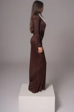 Chocolate Muoi Maxi Dress*JLUXLABEL Hot