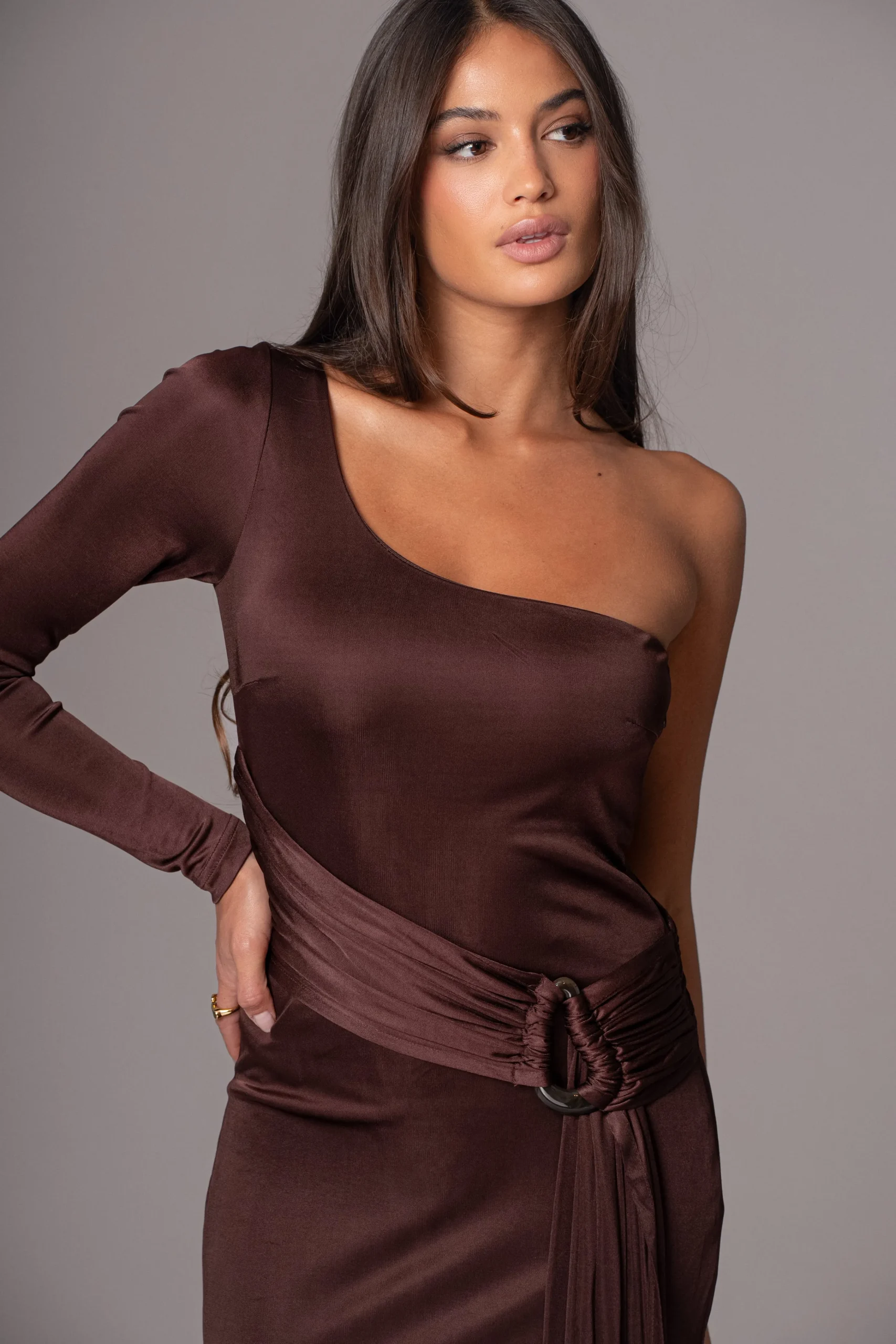Chocolate Muoi Maxi Dress*JLUXLABEL Hot