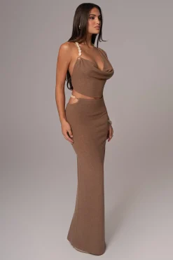 Chocolate Skye Knit Skirt Set*JLUXLABEL Best