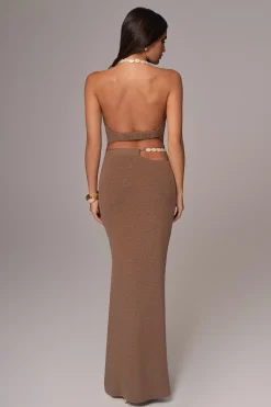 Chocolate Skye Knit Skirt Set*JLUXLABEL Best