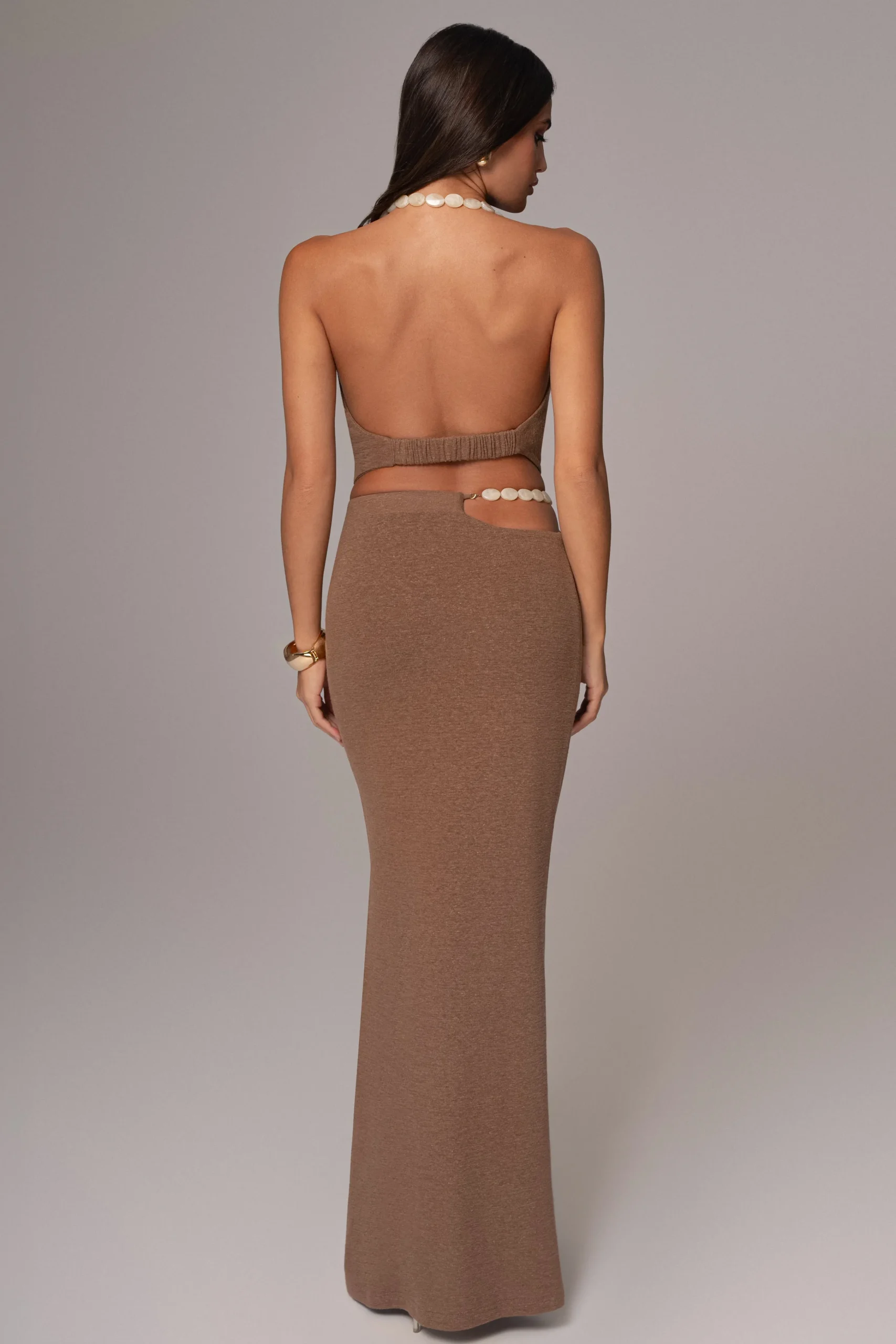 Chocolate Skye Knit Skirt Set*JLUXLABEL Best