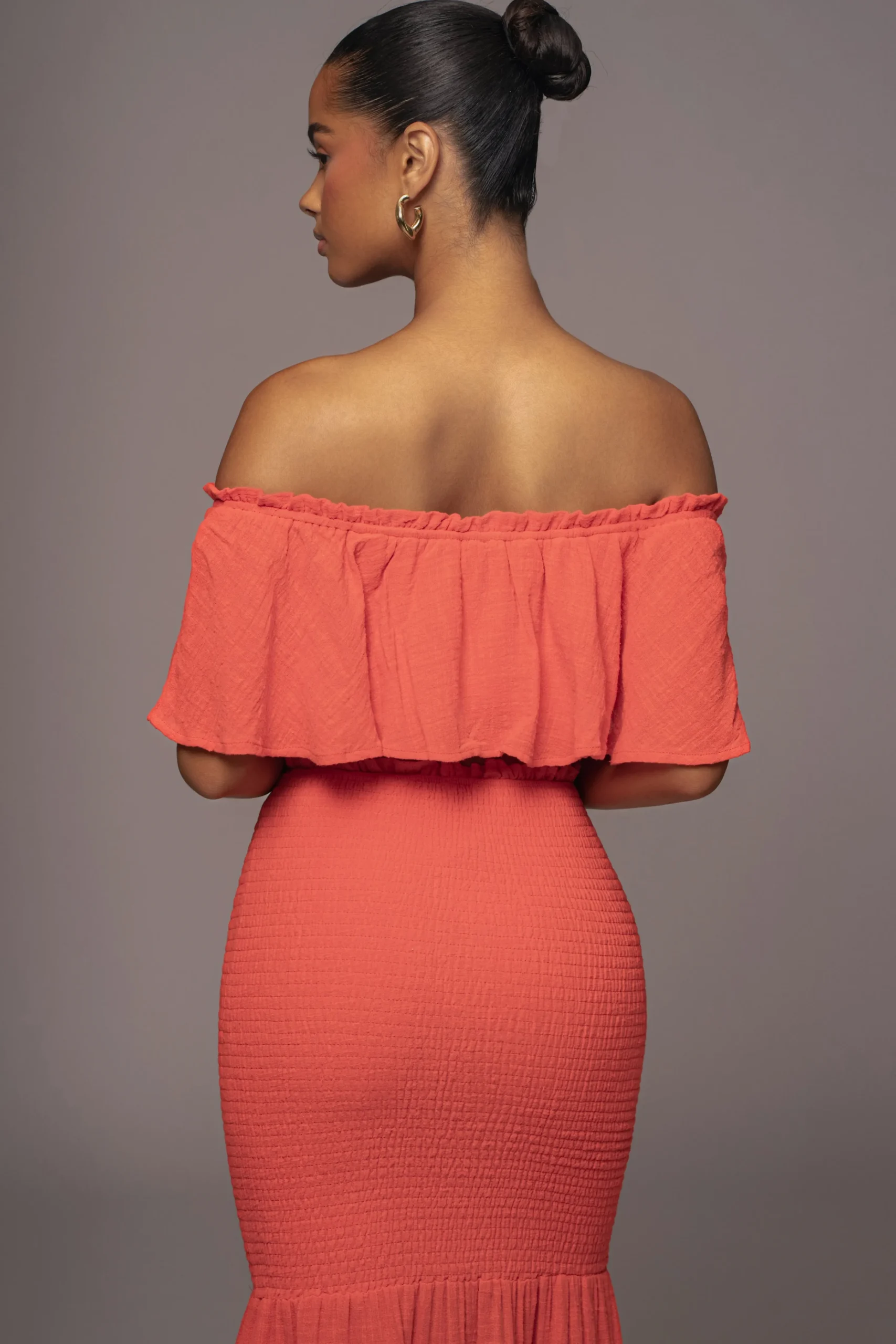 Coral Sienna Ruffled Skirt Set*JLUXLABEL Hot