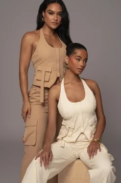 Cream Aeris Pant Set*JLUXLABEL Discount