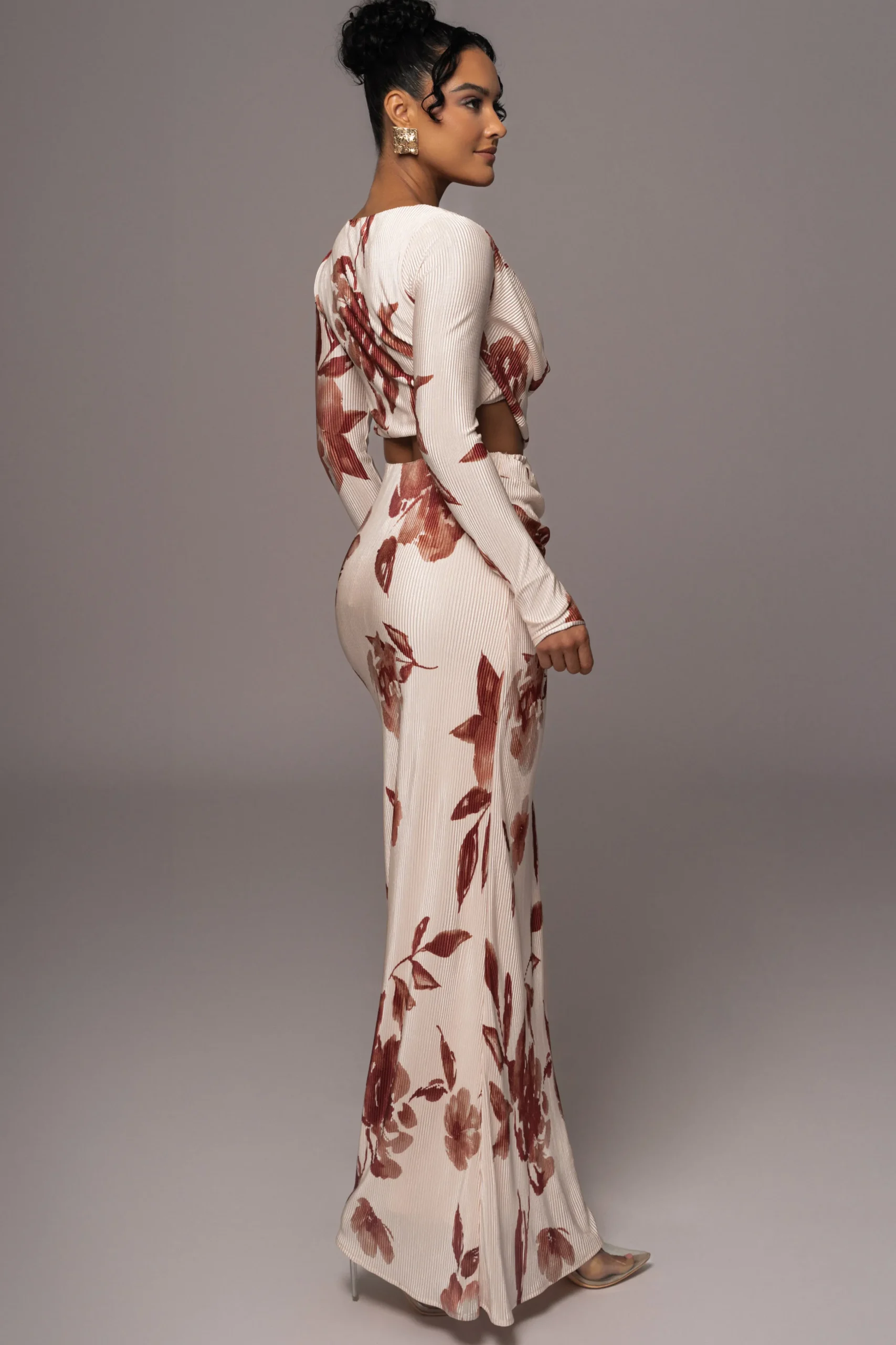 Cream Floral Haidyn Skirt Set*JLUXLABEL Hot