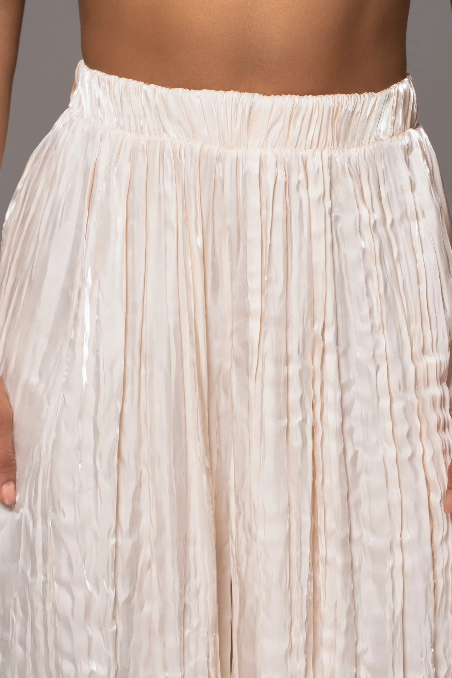 Cream Lets Get Away Satin Pant Set*JLUXLABEL Best