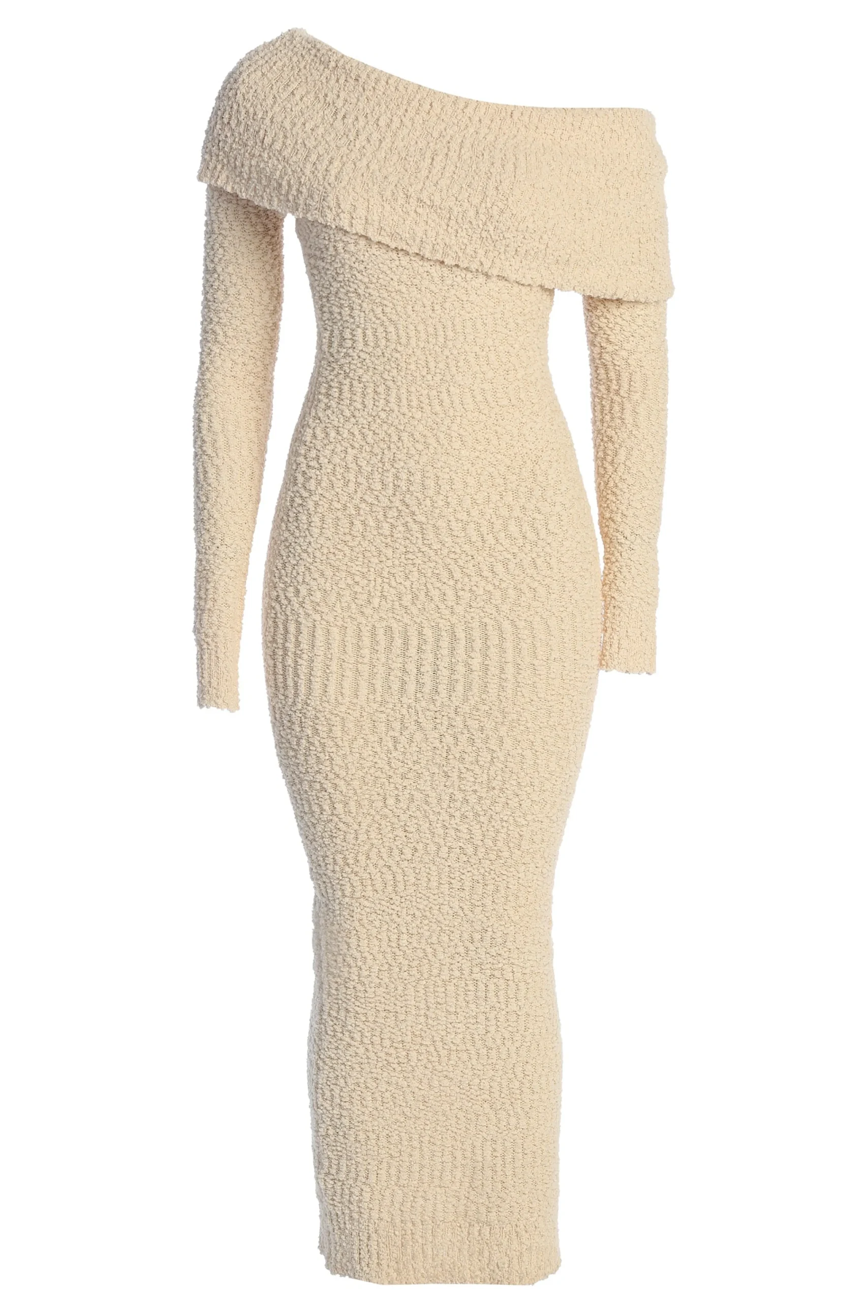 Cream Olivea Knit Maxi Dress*JLUXLABEL New
